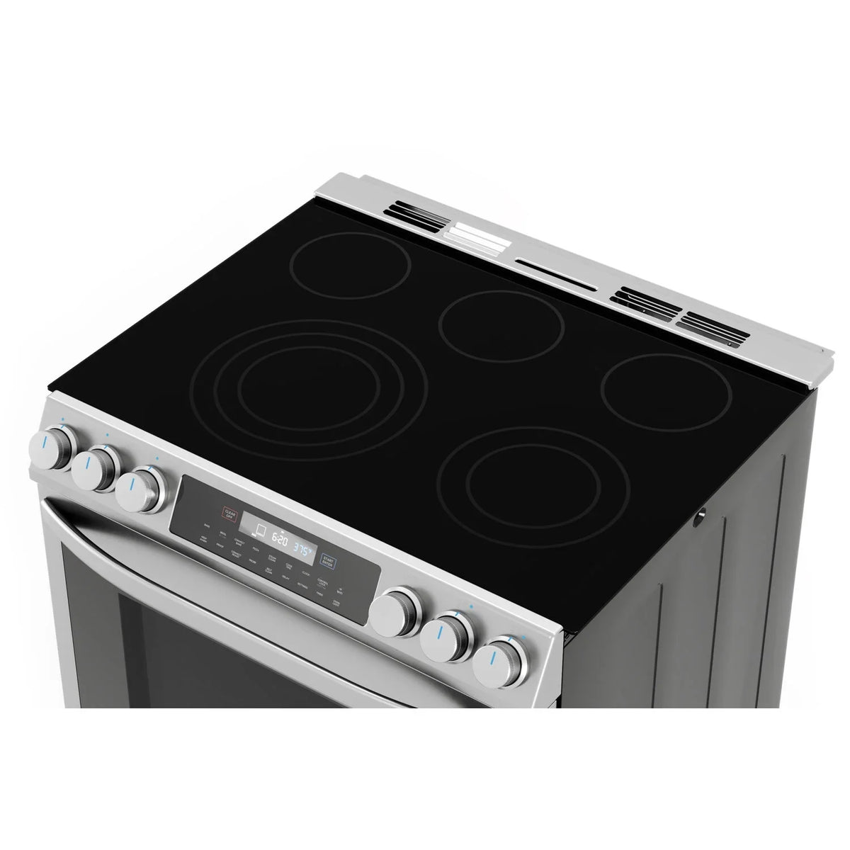 Midea 30-In Slide-In Electric Range with Wi-Fi Connectivity and Fan Convection, Stainless Steel,  MES30S2AST - image 3