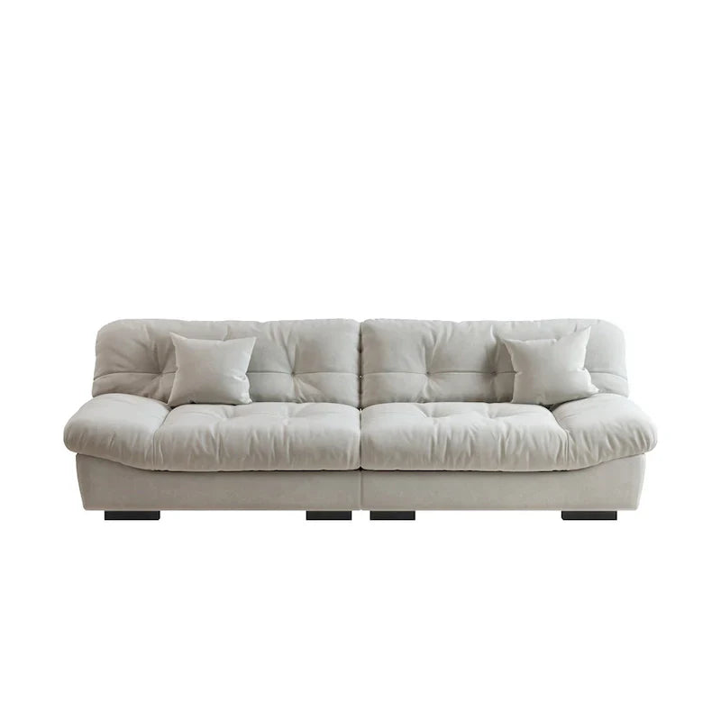 105 Minimalist Cloud Loveseat Sofa with Two Cushions - image 9
