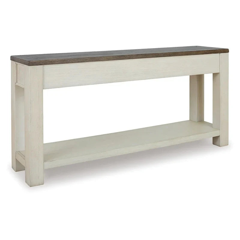 Signature Design by Ashley Bolanburg Rustic Farmhouse Sofa Table - image 9