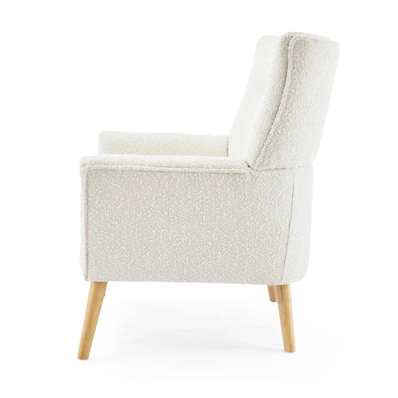 Christopher Knight Home Almond Boucle Tufted Back Accent Chair - image 7