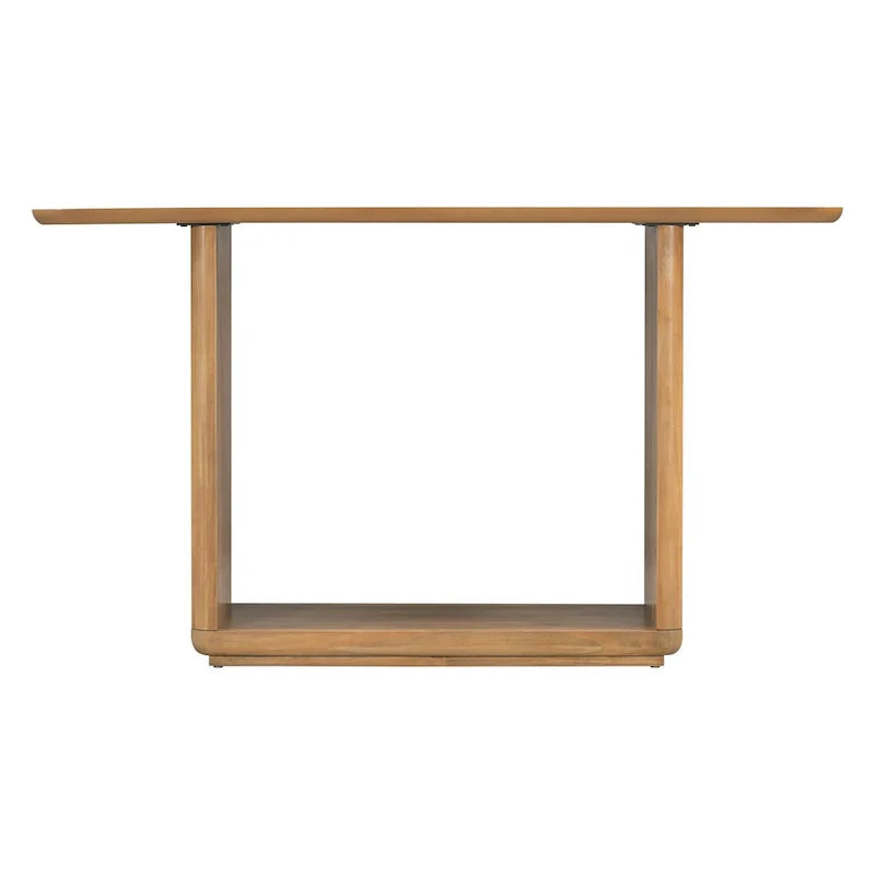 Christopher Knight Home - Mirod Stylish Minimalist Console Table with Curved Corners and U-Base - image 24
