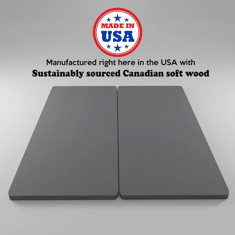 ONETAN 1.5-Inch Split Bunkie Board for Mattress Support - Fully Assembled, Enhanced Comfort, Gray - image 4