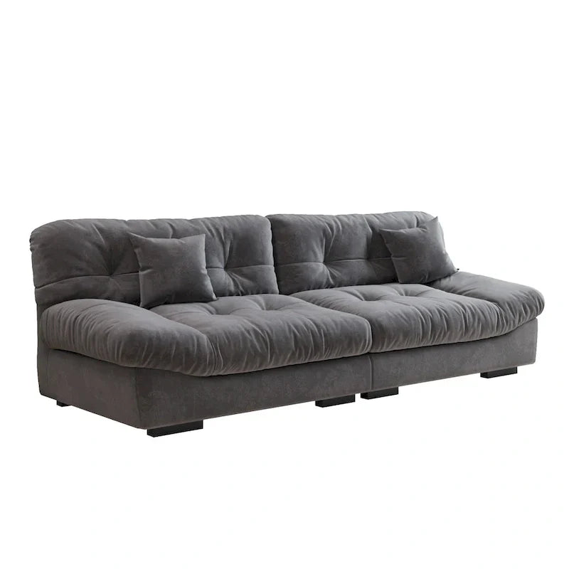 105 Minimalist Cloud Loveseat Sofa with Two Cushions - image 22