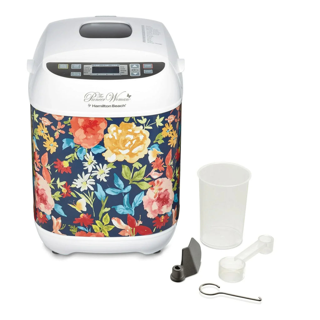 The Pioneer Woman Artisan Dough and Bread Maker by Hamilton Beach, Fiona Floral
