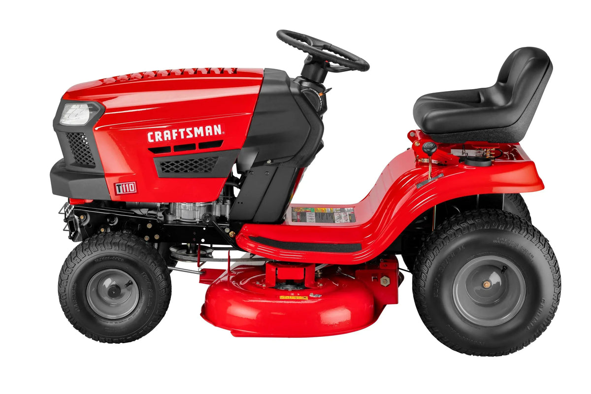 Craftsman T110 42-in Riding Lawn Mower – 17.5 HP Briggs & Stratton Engine – 7-Speed Transmission – Model 13AN77XS093 - image 3