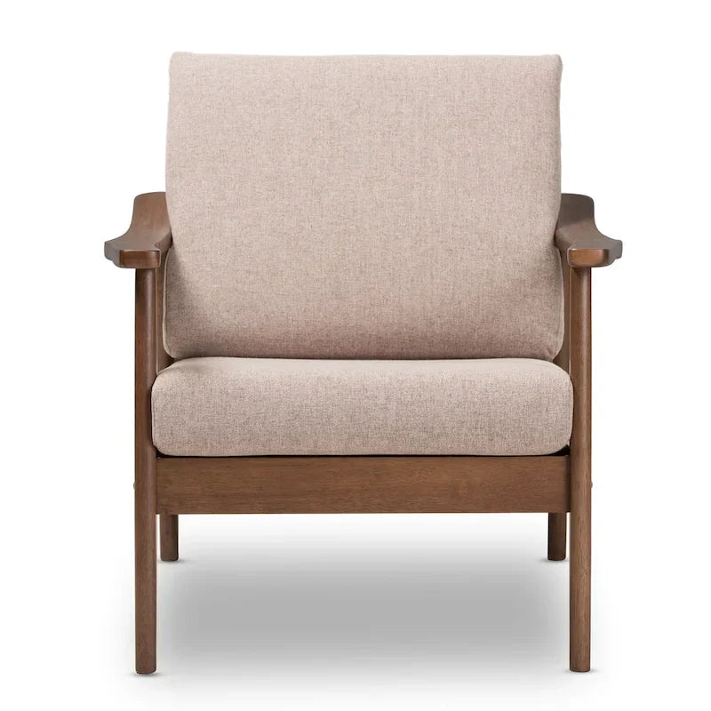 Baxton Studio Mid-Century Modern Lounge Chair - image 16