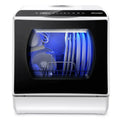 Portable Countertop Dishwasher with 5-Liter Built-In Water Tank and Air-Dry Function 5 Washing Programs - image 1