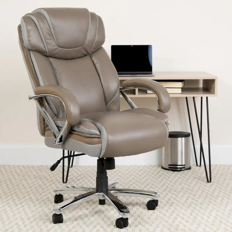 Executive Ergonomic Swivel Office Chair for Big & Tall with LeatherSoft Upholstery - image 32