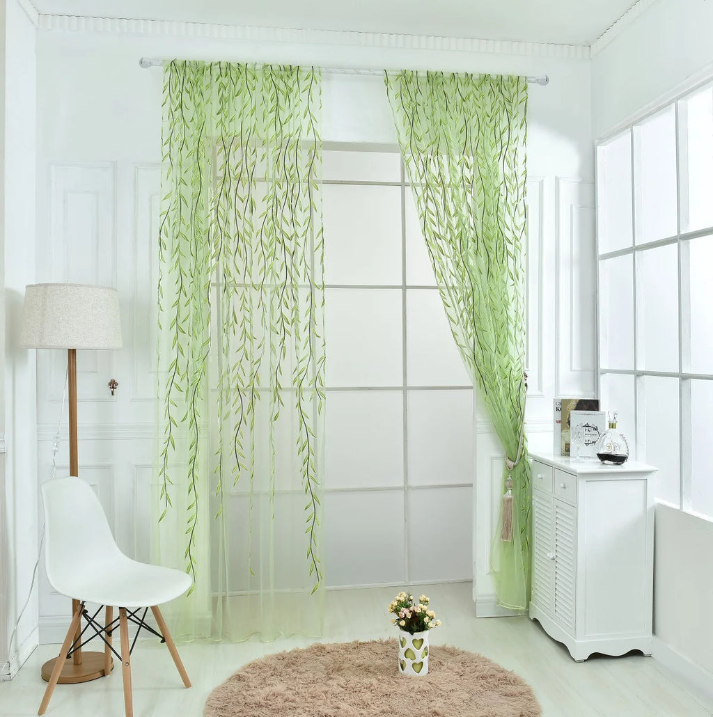 Dinevora Wicker Print Window Curtain - image 7