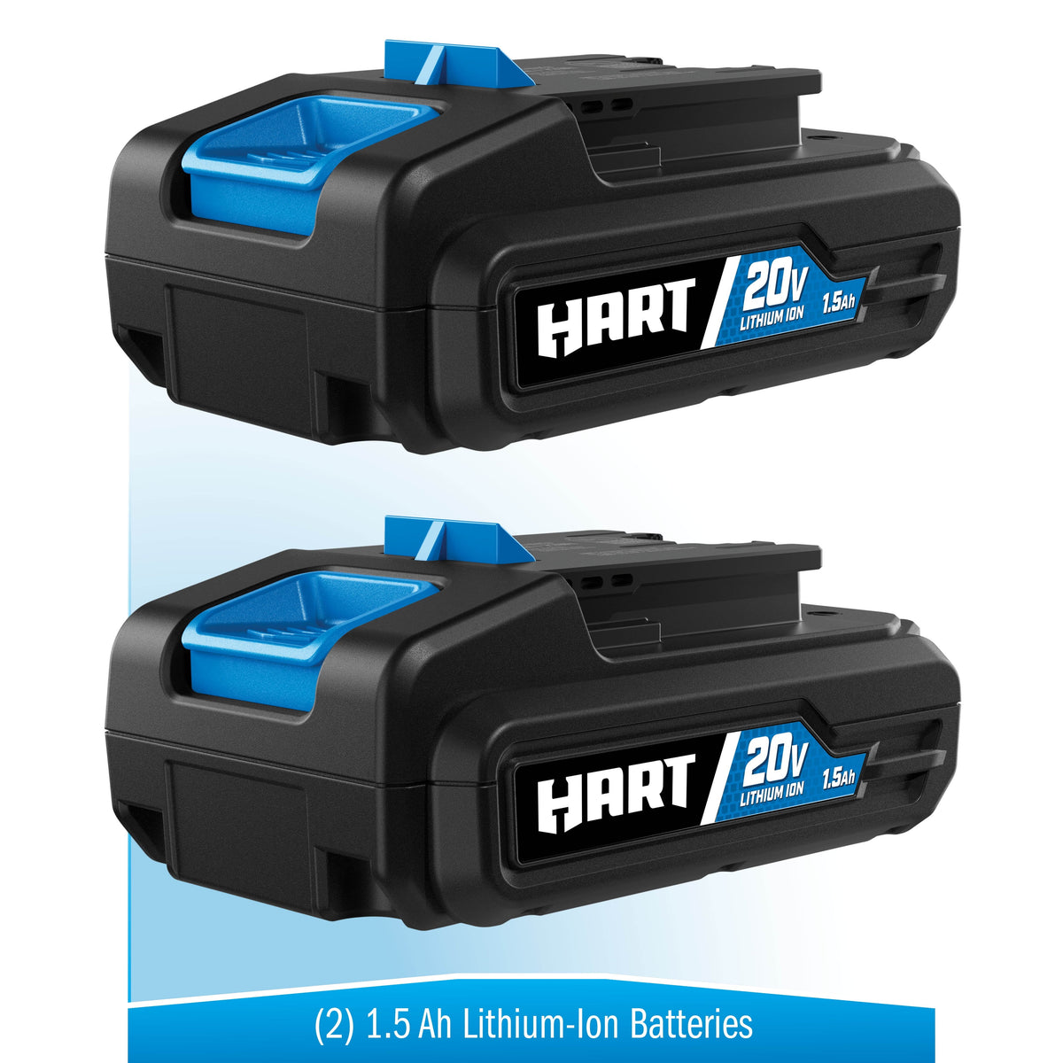 HART 20 Volts 4-Tool Battery-Powered Combo Kit, (2) 1.5Ah Lithium-Ion Batteries - image 14