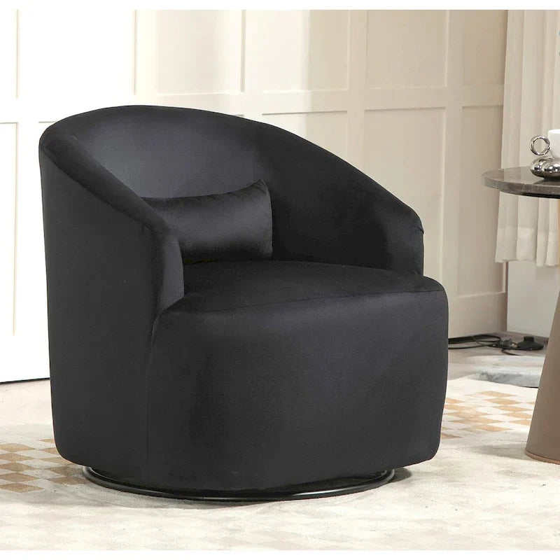 360-Degree Swivel Barrel Accent Chair - image 12