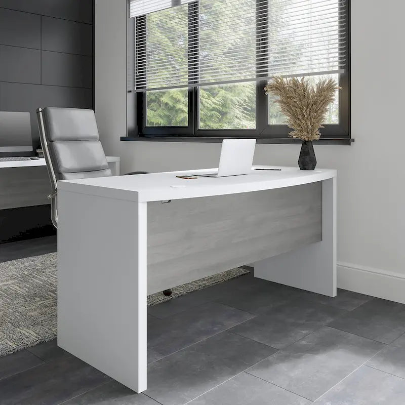 Bush Business Furniture Echo 60W Bow Front Desk - image 22