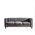 Square Design Sofa with Line Tufting - image 4