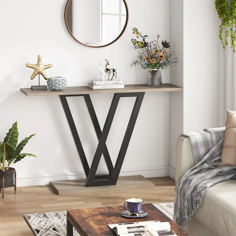43-Inch Narrow Console Table for Entryway and Living Room - image 19