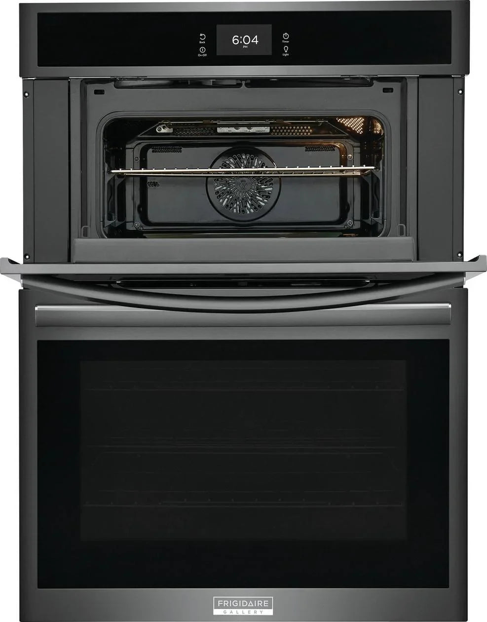 Frigidaire Gallery GCWM3067AD 30 inch Black Stainless Wall Oven and Microwave Combination - image 6