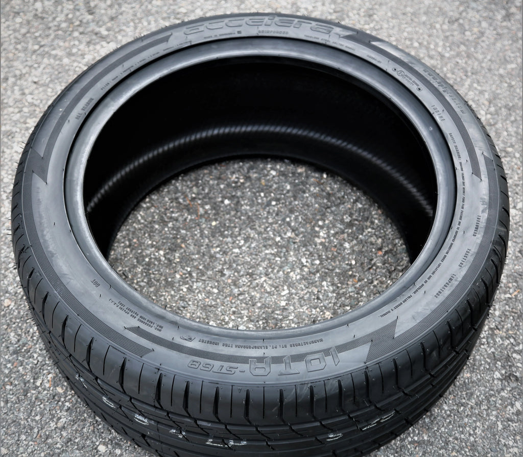 A set of 4 (quad) 285/35R21 ZR 105Y XL A/S performance tires - image 5