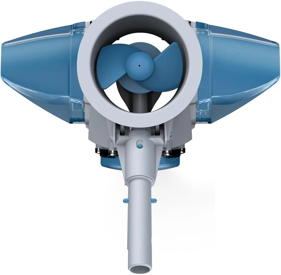 Kokido Cordless Pool Leaf Vacuum, 30 GPM, 75 Min Runtime, Grey & Blue - XV410