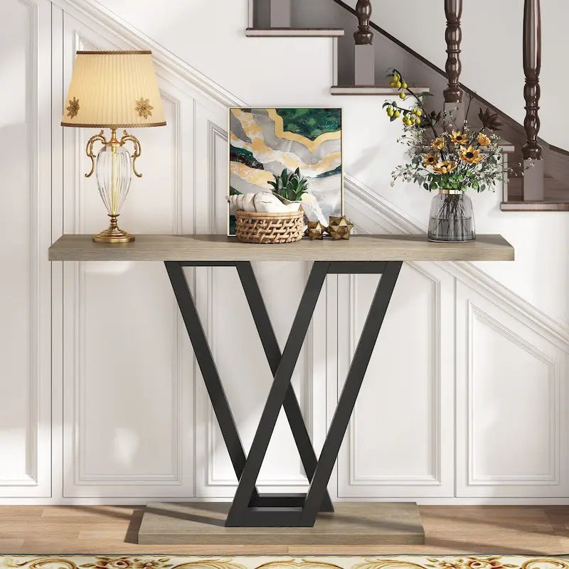 43-Inch Narrow Console Table for Entryway and Living Room - image 20