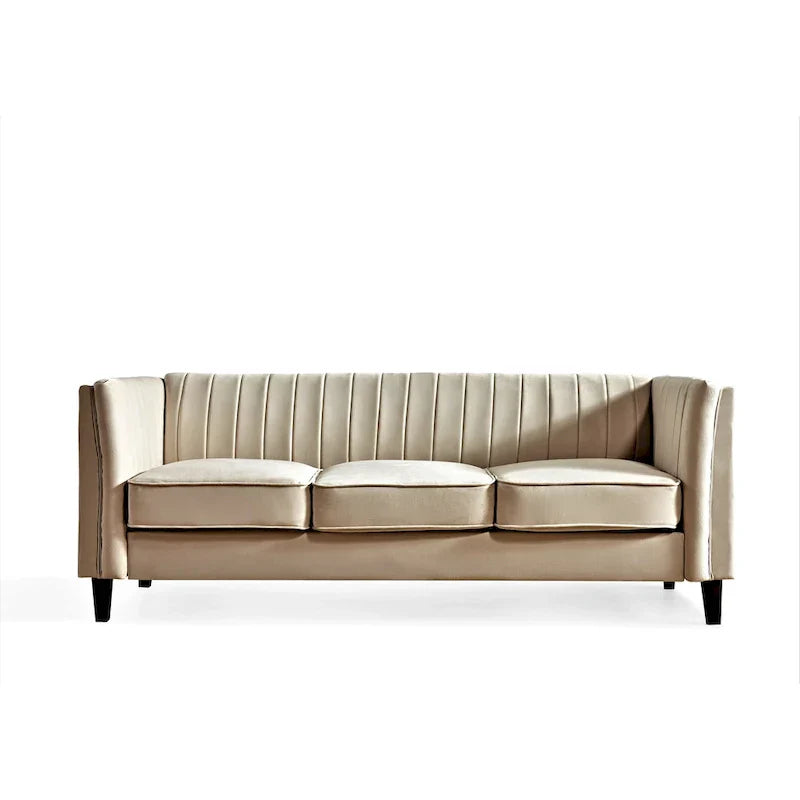 Square Design Sofa with Line Tufting - image 22
