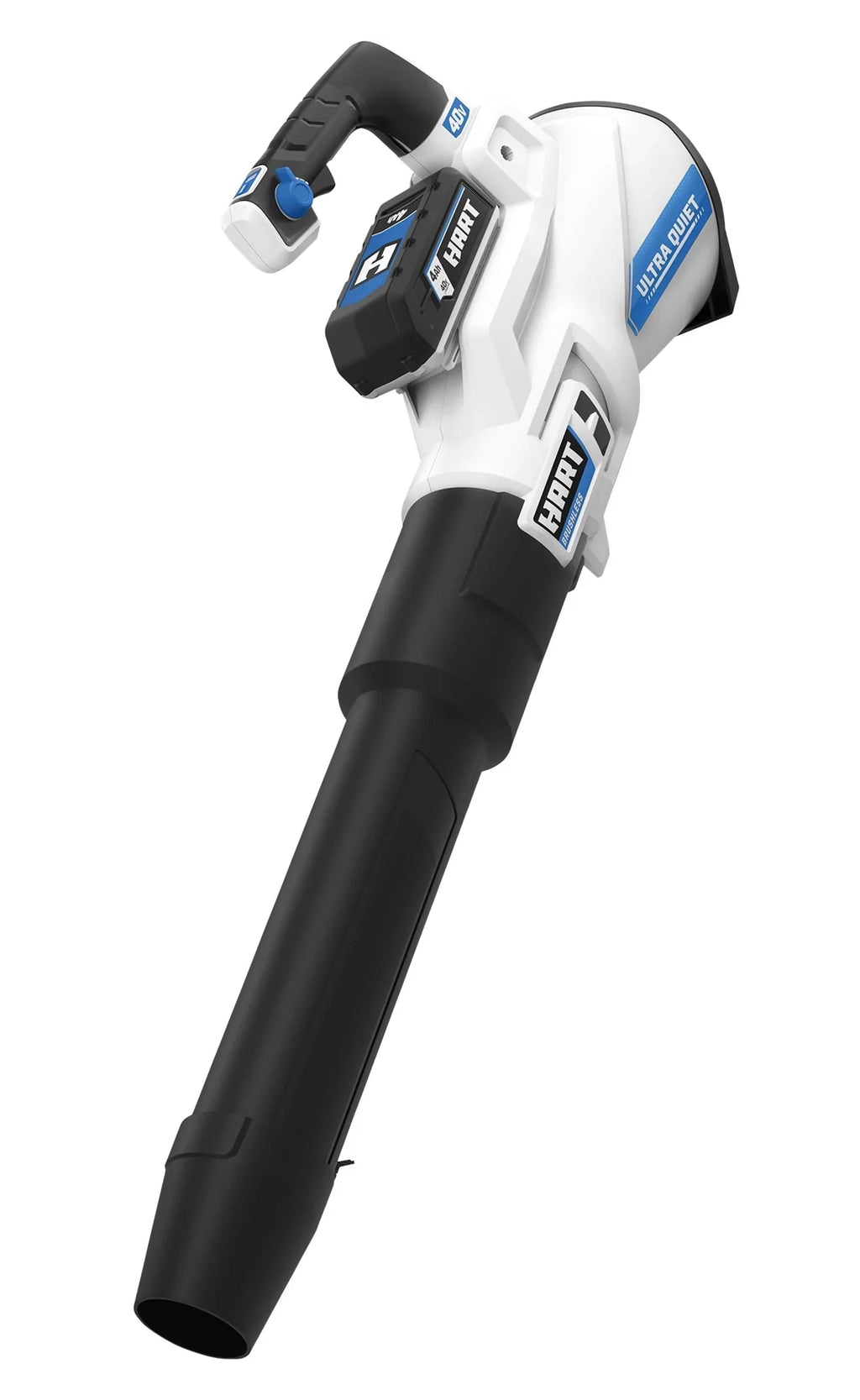 HART 40-Volt 155 MPH at 600 CFM Cordless Brushless Axial Leaf Blower Kit, (1) 4.0Ah Lithium-Ion Battery - image 7