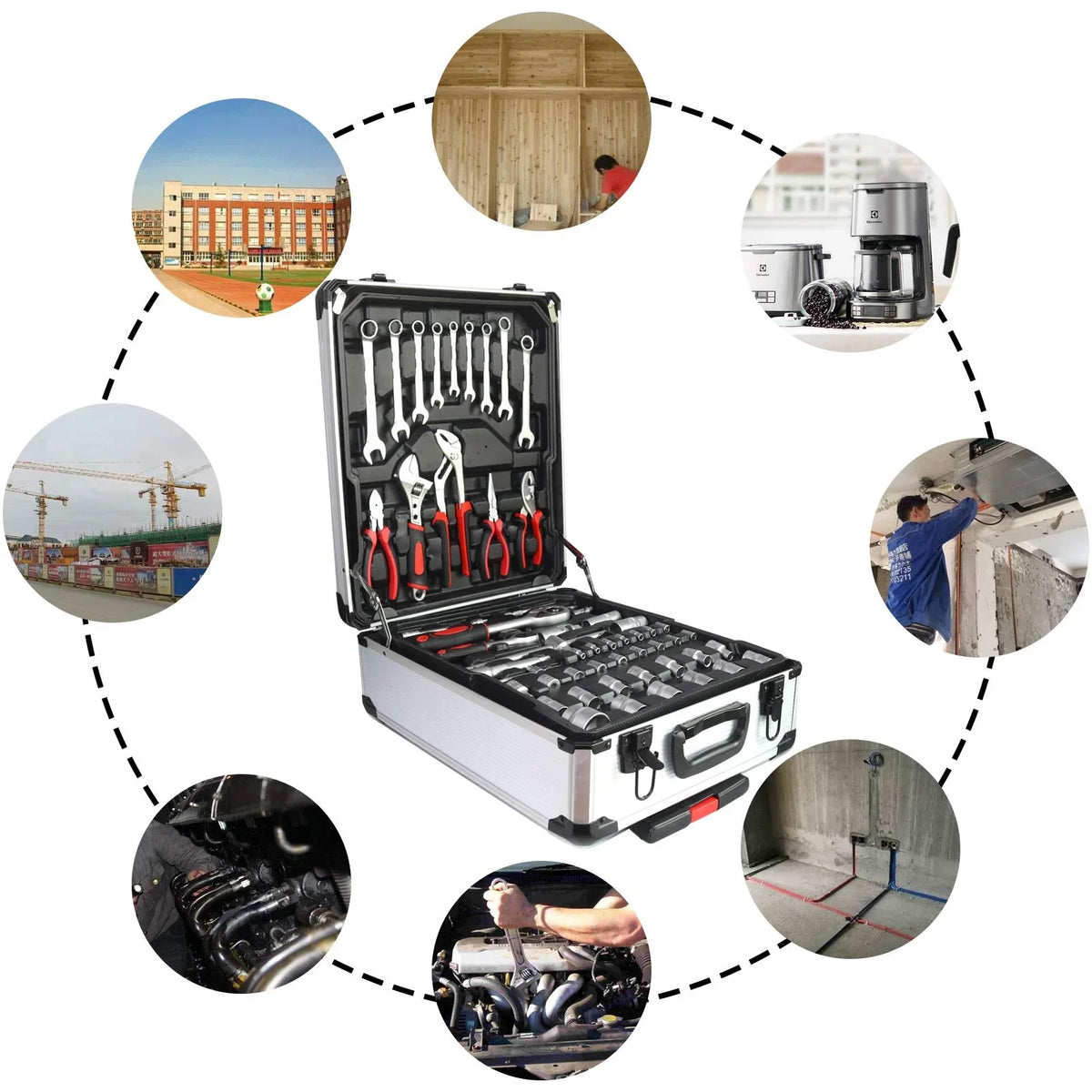 799pcs Aluminum Trolley Household Fathers