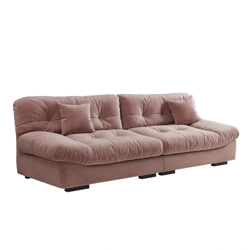 105 Minimalist Cloud Loveseat Sofa with Two Cushions - image 17