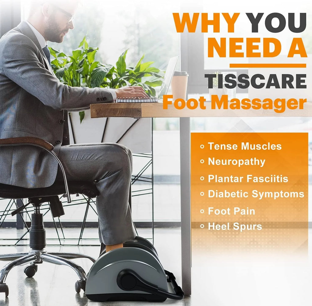 Shiatsu Foot Massager with Heat-Foot Massager Machine for Neuropathy, Plantar Fasciitis and Pain Relief-Massage Foot, Leg, Calf, Ankle with Deep Kneading Heat Therapy, Gift for Mother's Day - image 9