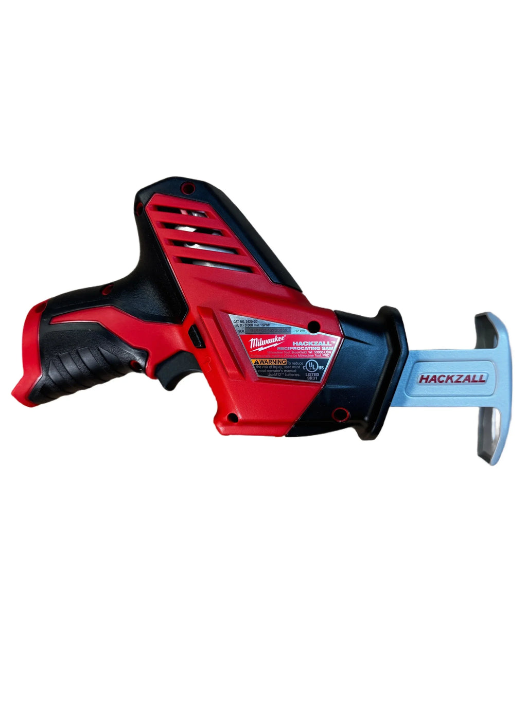 Milwaukee 2420-21 M12 HACKZALL Reciprocating Saw Kit -C Includes Compact Cordless Saw with (1) 1.5 Ah Battery, M12 Charger, & Tool Bag - image 6