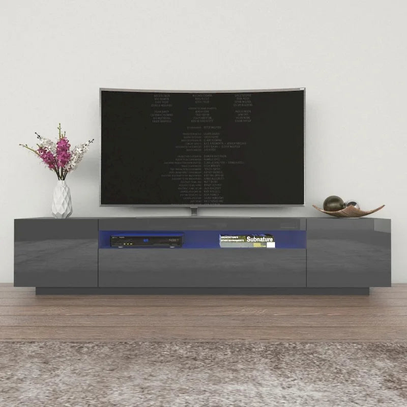 79-Inch Modern TV Stand - Miami 200 Collection - image 3