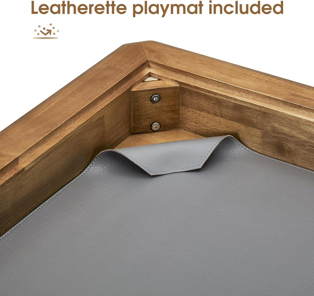 Board Game Table with Removable Top, Seats 4–6, 57"x33" Play Area - image 6