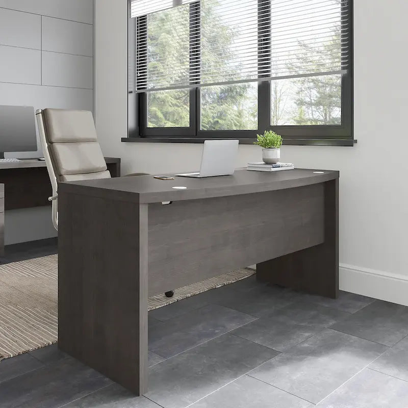 Bush Business Furniture Echo 60W Bow Front Desk - image 9