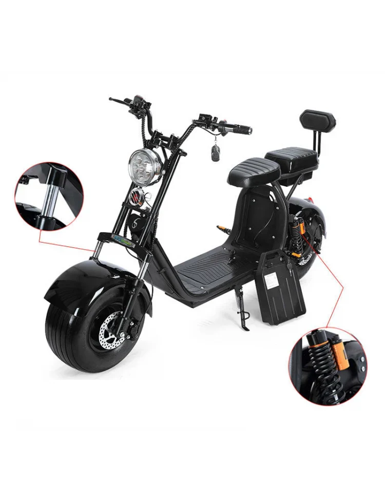 Fanco CITY COCO RANGE 2 AUTONOMIE 110 KM 1500 WATTS 40AH HOMOLOGUÉE ROUTE - image 10