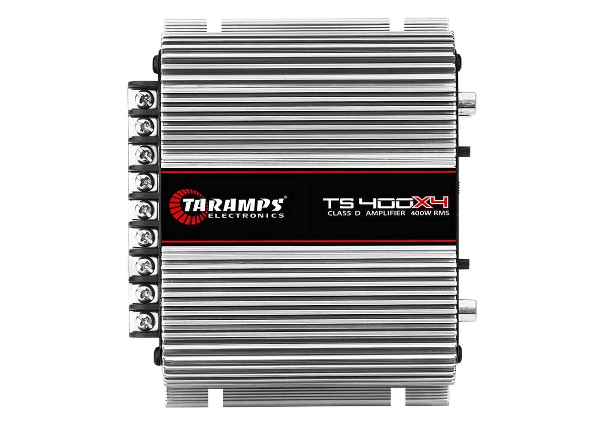 Taramps TS 400x4 4 Channels 400 Watts RMS Car Audio Amplifier 2 Ohm