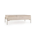 Rocklin White Mango Wood Lift-Top Coffee Table by Classic Home - image 1