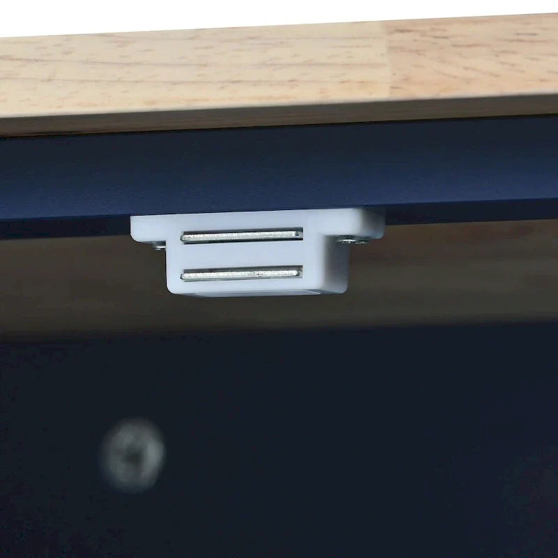 Mobile Kitchen Island on Wheels with Drop Leaf and Solid Wood Top - image 28