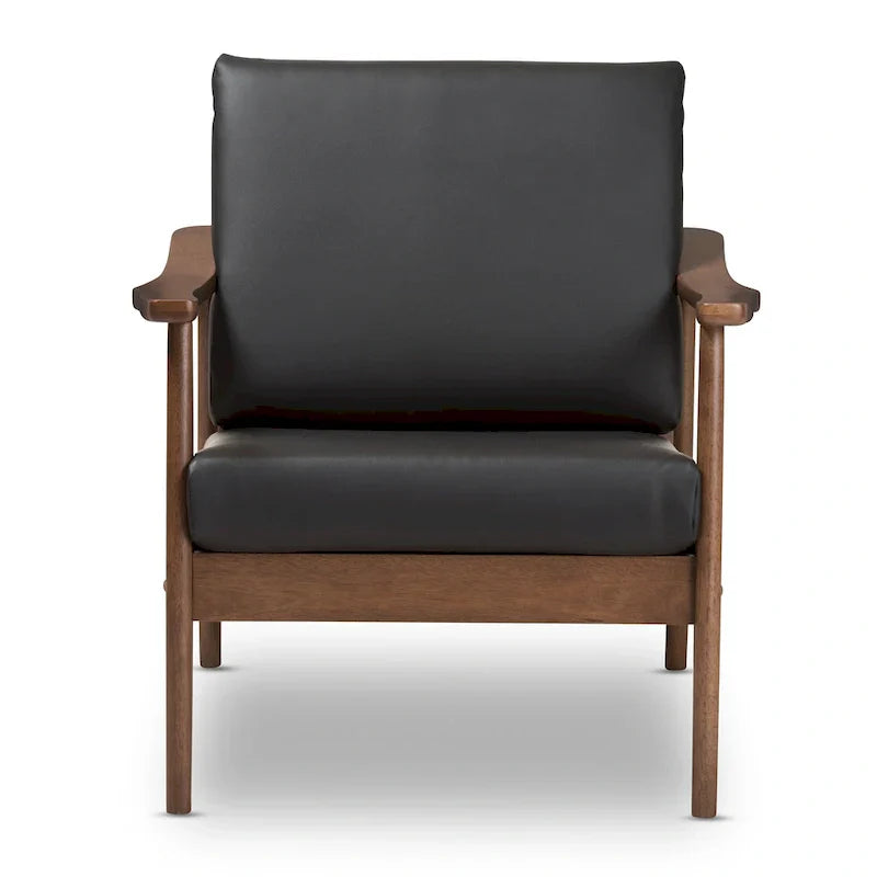 Baxton Studio Mid-Century Modern Lounge Chair - image 6