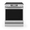 Midea 30-In Slide-In Electric Range with Wi-Fi Connectivity and Fan Convection, Stainless Steel,  MES30S2AST - image 1