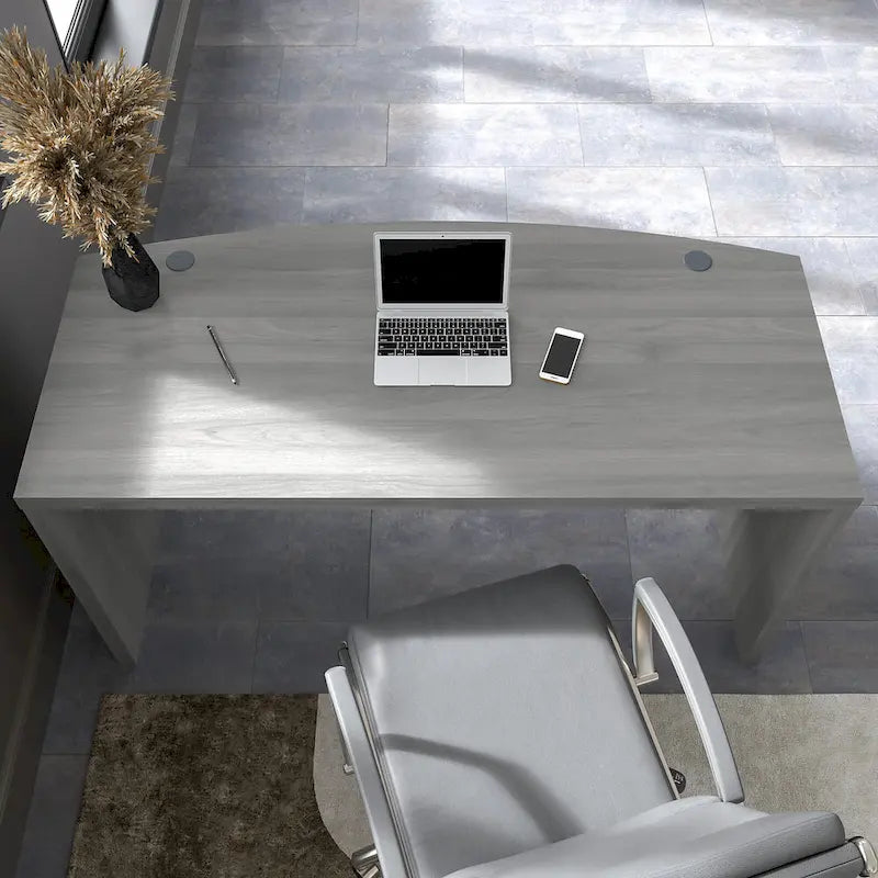 Bush Business Furniture Echo 60W Bow Front Desk - image 46