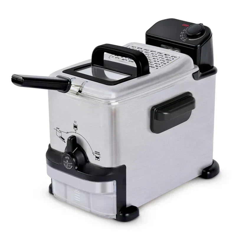 Stainless Steel 1.8 LITER Clean Deep Fryer