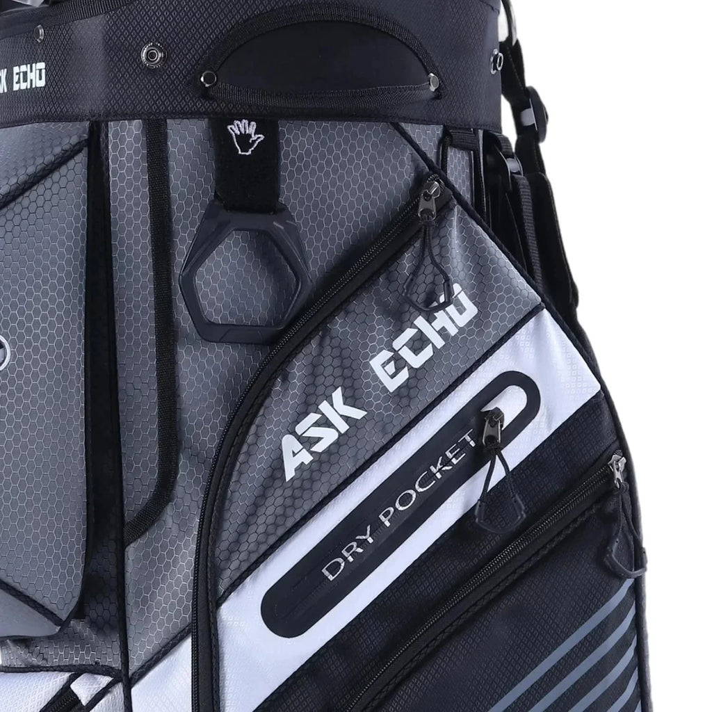 ASK ECHO T-Lock Golf Cart Bag with Handles and Rain Cover - image 4