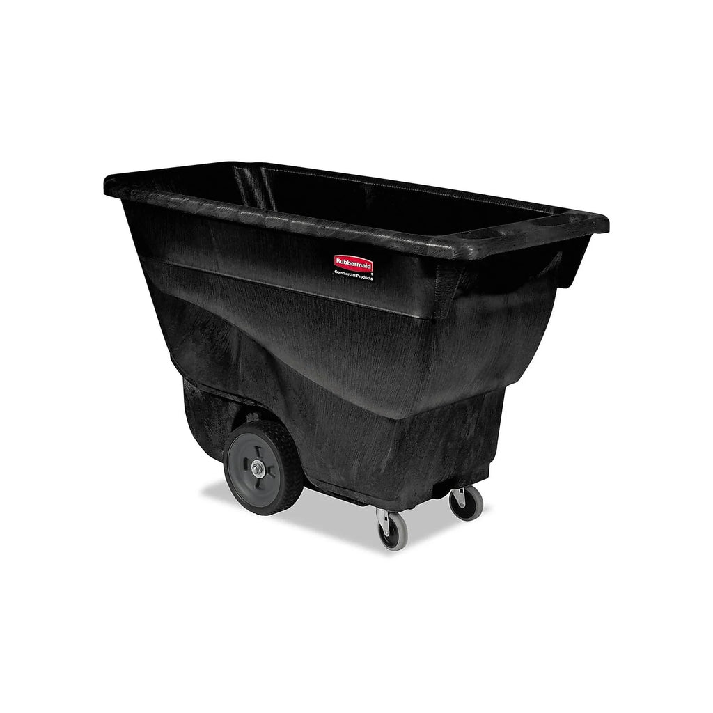 Rubbermaid Tilt Dump Truck, 450lb Capacity, 1/2 Cubic Yard, Black - image 2