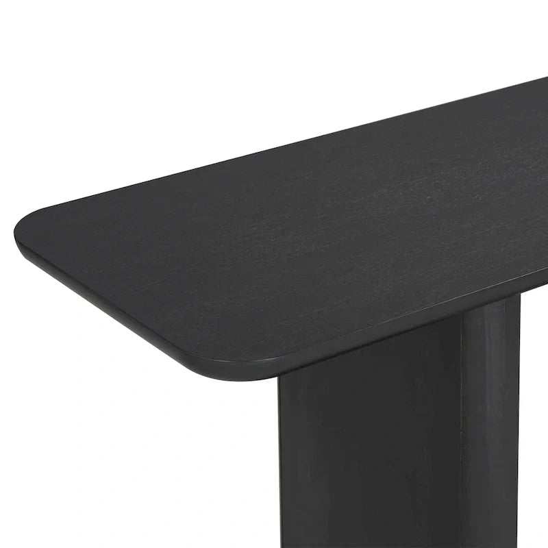 Christopher Knight Home - Mirod Stylish Minimalist Console Table with Curved Corners and U-Base - image 10