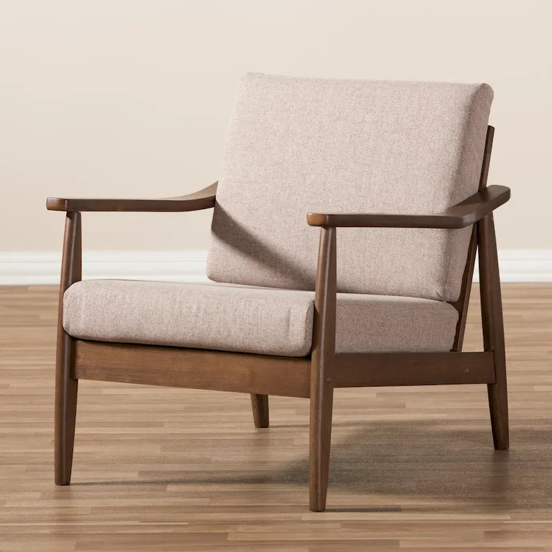 Baxton Studio Mid-Century Modern Lounge Chair - image 22