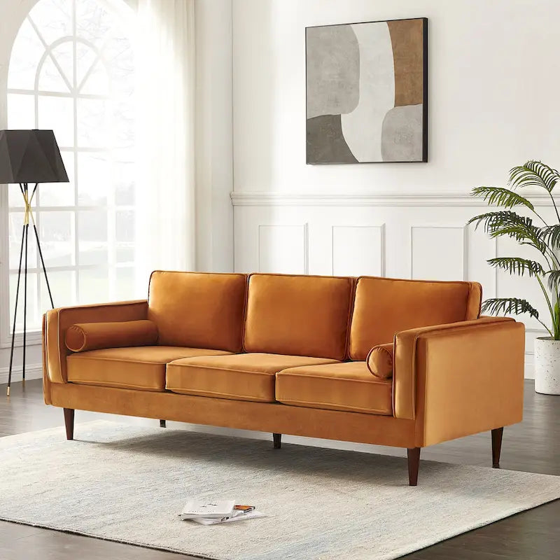 Lavinia Mid-Century Modern Sofa for Living Room - Dimensions: 33 x 88 x 34 inches - image 22