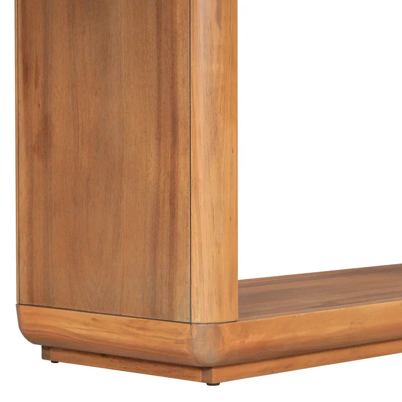 Christopher Knight Home - Mirod Stylish Minimalist Console Table with Curved Corners and U-Base - image 17