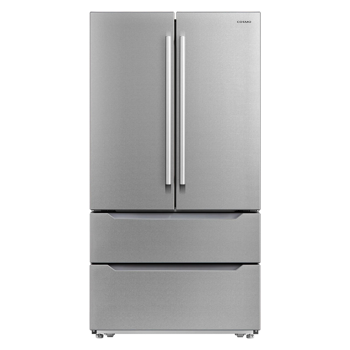 Cosmo 5 Piece Kitchen Appliance Package With 30" Electric Cooktop 24" Single Electric Wall Oven 30" Over-the-range Microwave French Door Refrigerator & 24" Built-in Fully Integrated Dishwasher - image 2