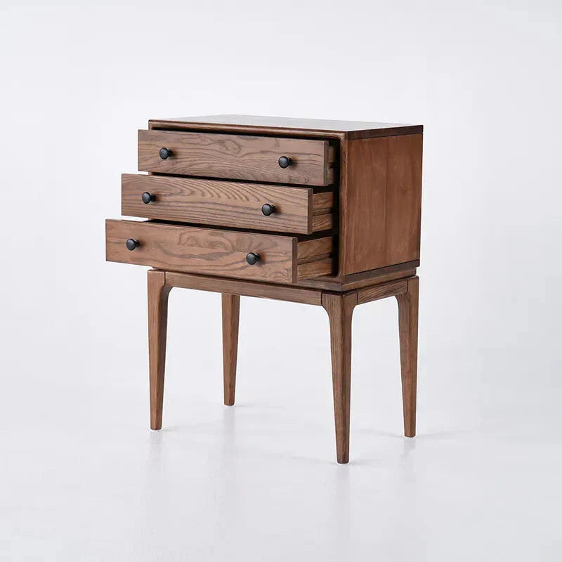 Mid Century Modern Chest Cabinet with Storage