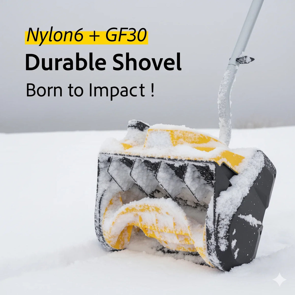 12" Cordless Snow Shovel Compatible with Dewalt 20V MAX Battery(Tool Only) - image 4