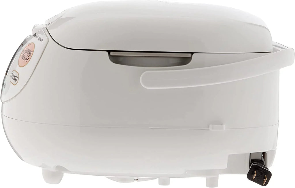 Zojirushi, Made in Japan Neuro Fuzzy Rice Cooker, 5.5-Cup, Premium White
