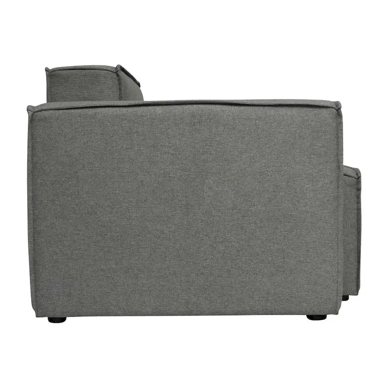 Modern Left Armrest Modular Sectional Sofa Chair - image 36